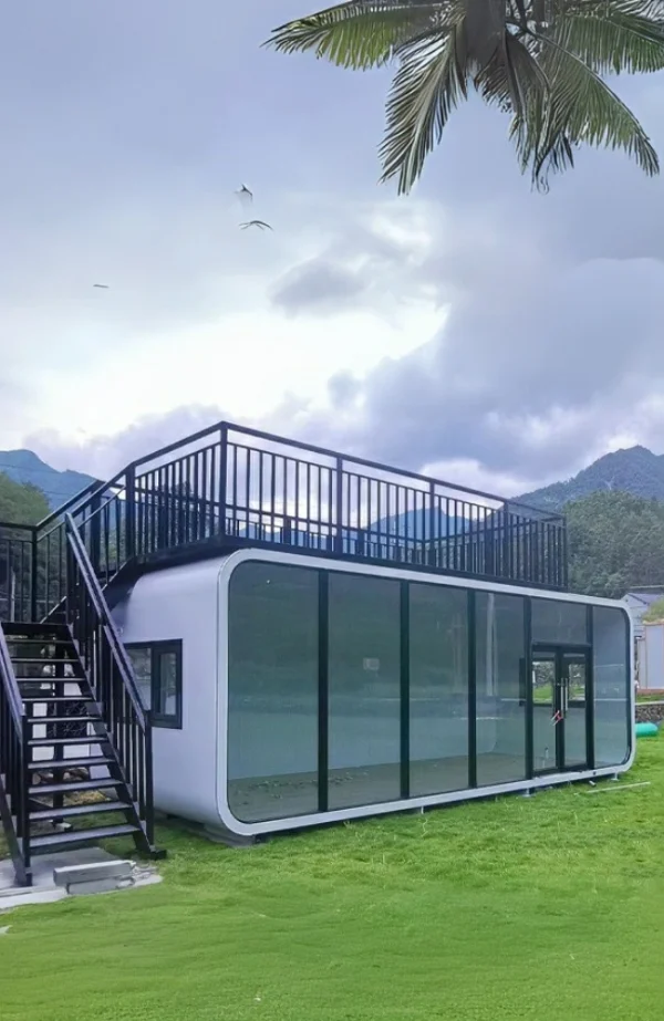 10 Container Apple Cabin Home